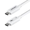 Startech 50CM Thunderbolt 5 Cable White/80GBPS/120GBPS/8K 60HZ/240W - WH