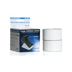SLP-2RLE WHITE LABEL 36X89MM/260 LAB/ROLL