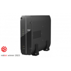 QNAP TS-410E-8G (4core 2,6GHz, 8GB RAM, 4x 2,5" SATA, 2x 2,5GbE, 4x USB 3.2, 1x 4K HDMI, fanless)
