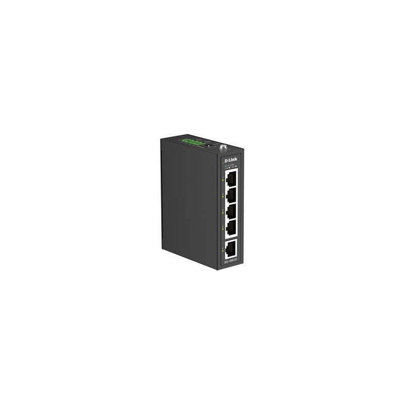 5-PORT FAST ETHERNET INDUSTRIAL/UNMANAGED SWITCH