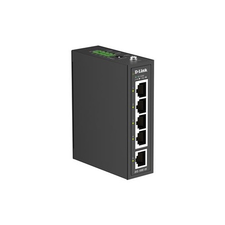 5-PORT FAST ETHERNET INDUSTRIAL/UNMANAGED SWITCH