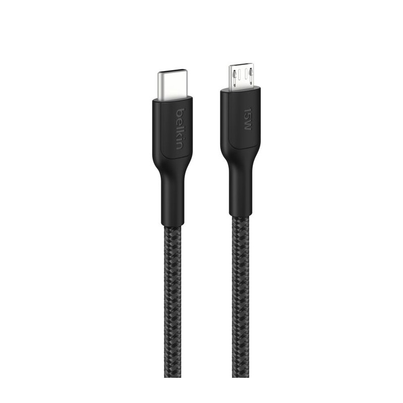 Belkin Boostcharge Pro Geflocht/USB-C AUF Micro-USB-Kabel 1 M SC