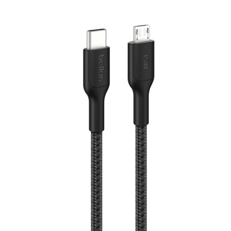 Belkin Boostcharge Pro Geflocht/USB-C AUF Micro-USB-Kabel 1 M SC
