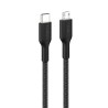Belkin Boostcharge Pro Geflocht/USB-C AUF Micro-USB-Kabel 1 M SC