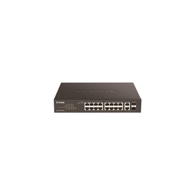 D-Link 18-Port PoE+ Gigabit Smart/Managed Switch
