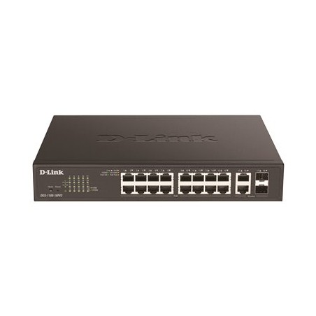 D-Link 18-Port PoE+ Gigabit Smart/Managed Switch