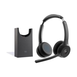 HEADSET 722 WIRELESS DUAL+STAND/CARBON BLACK USBA BUNDLE