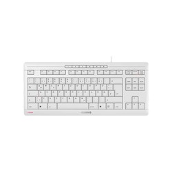 CHERRY STREAM KEYBOARD/TKLCORDED COMPACT WHITE