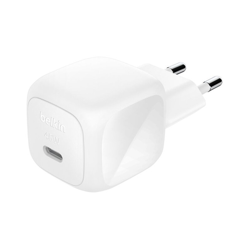 Belkin Boostcharge 45W USB-C Charger/With Power Delivery And PPS WHIT