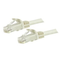 Startech 1.5 M CAT6 Cable - White/Snagless - 24 AWG Copper Wire