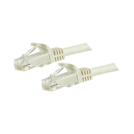 Startech 1.5 M CAT6 Cable - White/Snagless - 24 AWG Copper Wire