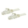 Startech 1.5 M CAT6 Cable - White/Snagless - 24 AWG Copper Wire