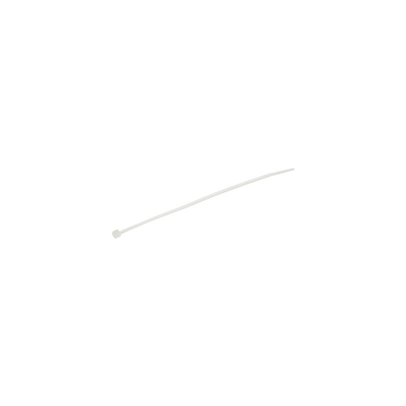 Startech 100 Pack 6 Cable Ties -White/Nylon Zip Tie Wraps UL TAA