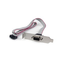 DB9 SERIAL PORT BRACKET HEADER/. PLATE9M16LP