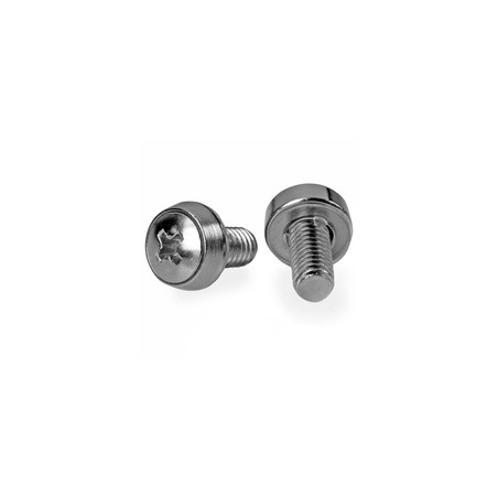 Startech 12-24 Rack Screws - 50 Pack/50 Pack - Nickel-Plated