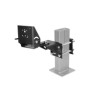 Dual Clam Shell with 3” Arm and Small Back Plate