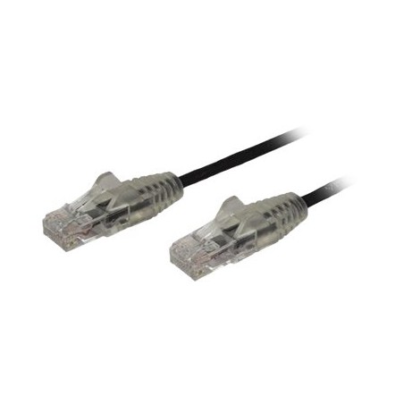 Startech CAT6 Cable - 2.5 M - Black/Snagless - 28 AWG Copper Wire