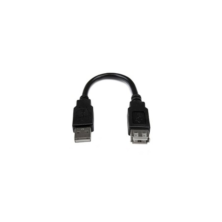 6IN USB EXT ADAPTER CABLE M/F/.