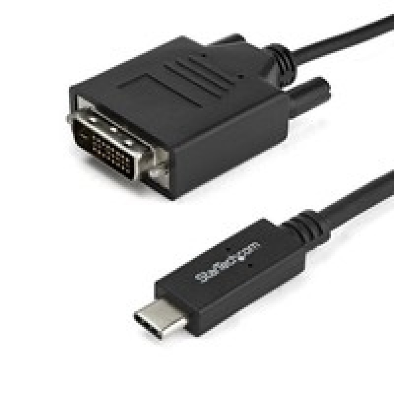 Startech 1M USB-C TO DVI Cable/DP TO DVI