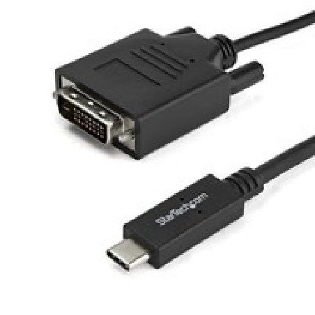 Startech 1M USB-C TO DVI Cable/DP TO DVI