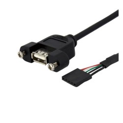 Startech Panel Mount USB Cable A/Header/.