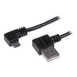 6FT RIGHT ANGLE MICRO-USB CBL/M/M WITH RIGHT ANGLE CONNECTORS