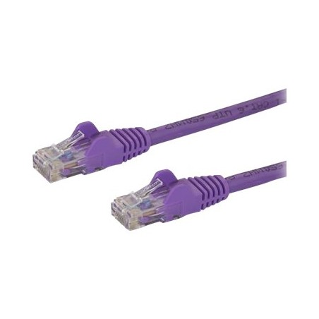 0.5M PURPLE CAT6 PATCH CABLE/SNAGLESS ETHERNET CABLE - UTP