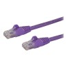 0.5M PURPLE CAT6 PATCH CABLE/SNAGLESS ETHERNET CABLE - UTP