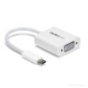 Startech USB-C TO VGA Adapter - White/.