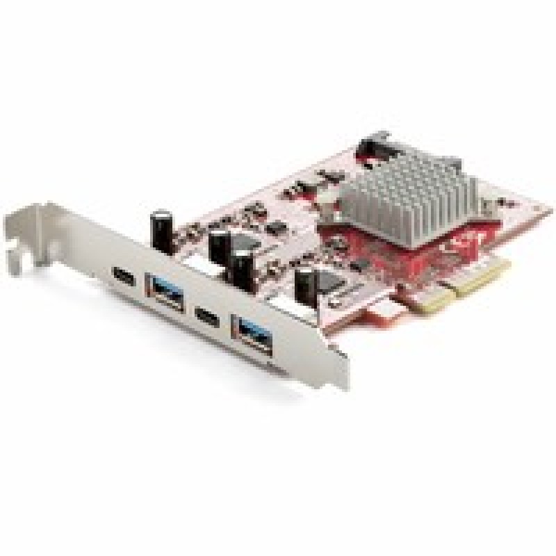Startech 4-PT USB PCIe Card USB-C/USB-A/.