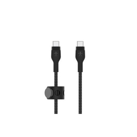 PRO FLEX USB-C/USB-C CBL FAST C/SILICONE CABLE SUPPORTS FAST CHA CAB011BT2MBK