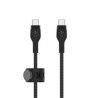 PRO FLEX USB-C/USB-C CBL FAST C/SILICONE CABLE SUPPORTS FAST CHA CAB011BT2MBK