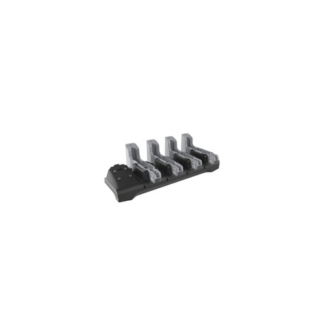ET4X Four Slot Charge Only Cradle for 8" ET40, ET45 Accommodates 8in tablet, Exoskeleton, Payment Terminals, Expansion Backs