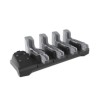 ET4X Four Slot Charge Only Cradle for 8" ET40, ET45 Accommodates 8in tablet, Exoskeleton, Payment Terminals, Expansion Backs