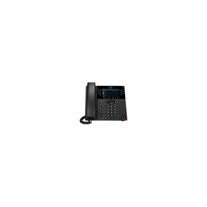 Poly VVX 450 12-Line IP Phone and PoE-enabled No localization