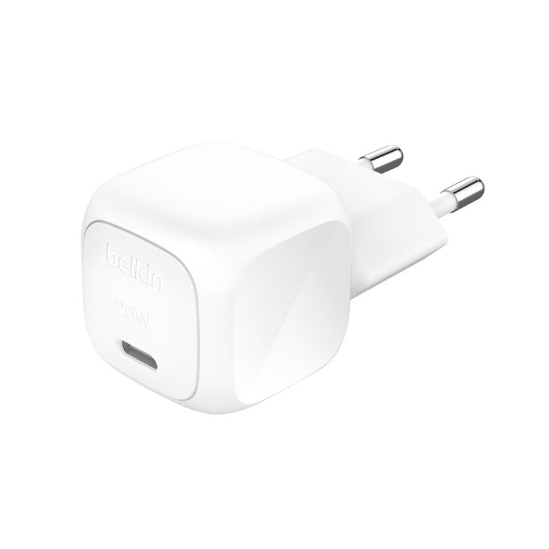Belkin Boostcharge 20W USB-C Charger/With PD And PPS White