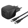 BOOSTCHARGE 45W USB-C CHARGER/WITH PD AND PPS INCLUDING 1M USB WCA013KQ1MBKB6