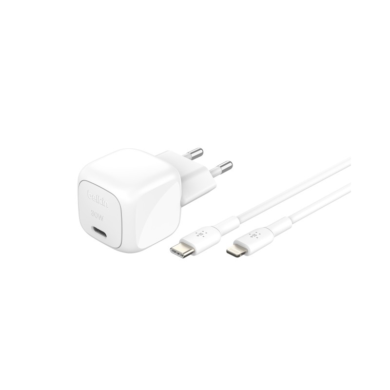 Belkin Boostcharge 30W USB-C Charger/With PD And PPS Incl. 1M USB-C/L