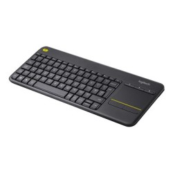 Logitech Wireless Touch Keyboard K400+/Dark - ESP - 2.4GHZ Mediter