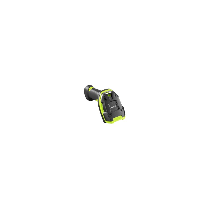 Zebra DS3608: Rugged, Area Imager, High Performance, Corded, Industrial Green, Vibration Motor