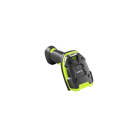 Zebra DS3608: Rugged, Area Imager, High Performance, Corded, Industrial Green, Vibration Motor