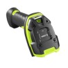 Zebra DS3608: Rugged, Area Imager, High Performance, Corded, Industrial Green, Vibration Motor