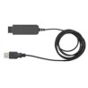 V7 USB-A / PLX QD/USB Headset Cable W/Controller