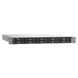 QNAP TS-h1090FU-7232P-64G (AMD EPYC, 64GB ECC RAM, 10x 2,5" U.2/SATA, 2x PCIe, 2x 2,5GbE, 2x 25GbE)