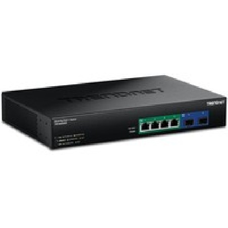 TRENDnet 6-Port 2.5G GaN Power PoE++/Switch W.10G SFP+ Port 240W