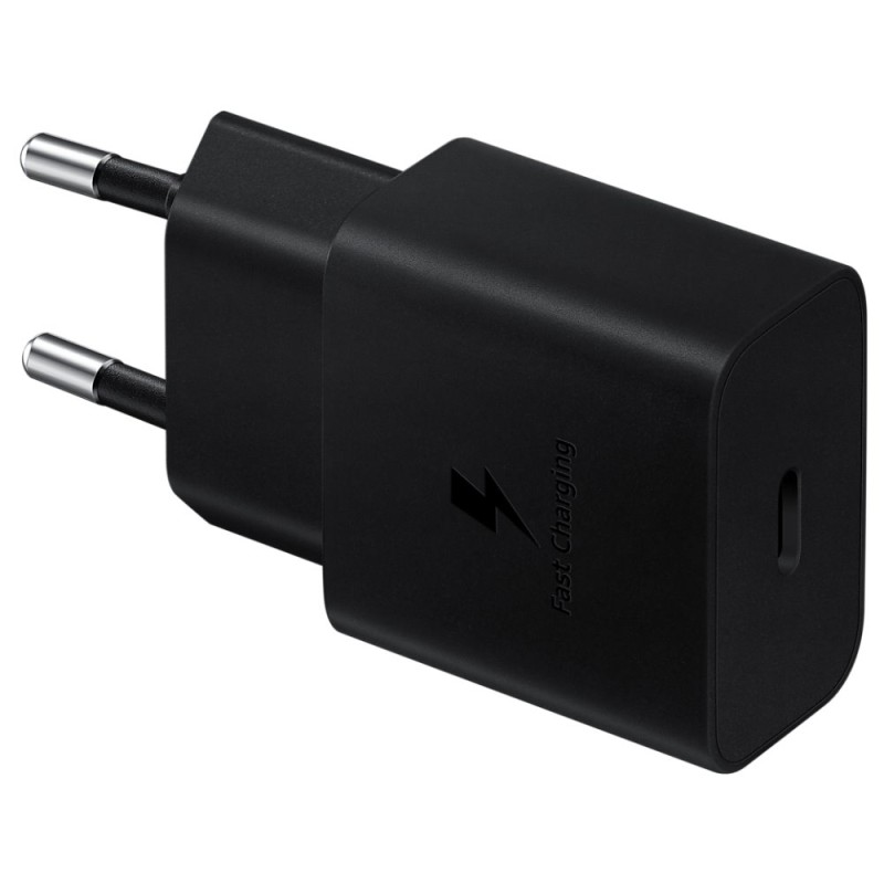 Samsung cestovní nabíječka EP-T1510XBE, PD, 15W, kabel USB-C, černá