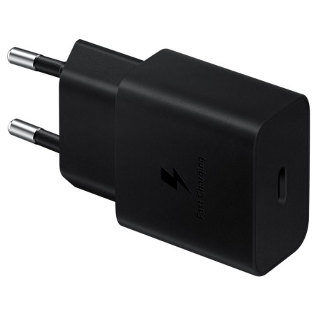 Samsung cestovní nabíječka EP-T1510XBE, PD, 15W, kabel USB-C, černá