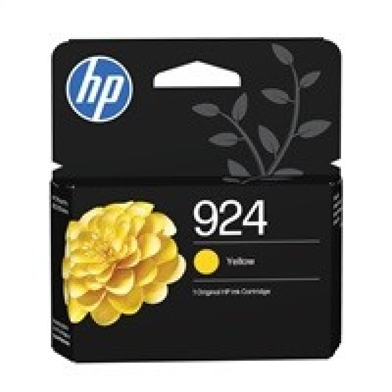 HP 924 Yellow Original Ink Cartridge (400 pages)