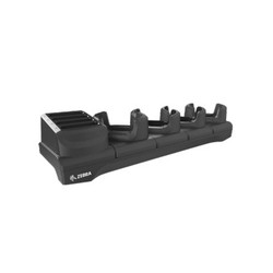 Zebra TC53/TC58 Ethernet 5-Slot Cradle, Charges 5 Devices. With Shims And Power Supply. Country Specific AC Line Cord Sold