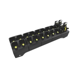 RS6100 20-Slot Ring Scanner Charger, Requires PWR-BGA12V108W0WW, CBL-DC-382A1-01 AC line cord, sold separately.
